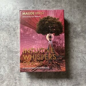 Maude Hirst Intuitive Whispers Oracle Deck - Pink Artwork